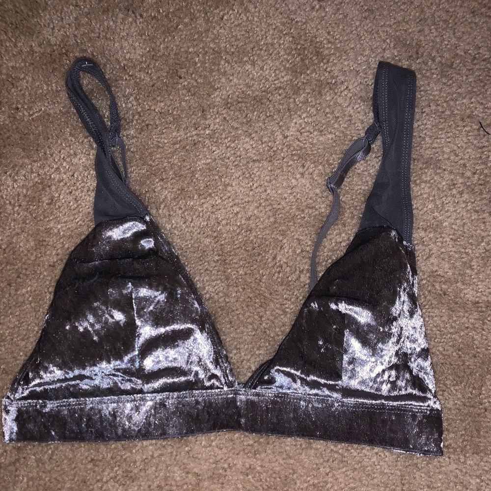 Just Be Velvet Bralette